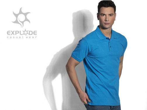POLO MAJICA AZZURRO II