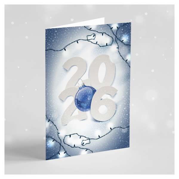 NOVOGODISNJA CESTITKA C006